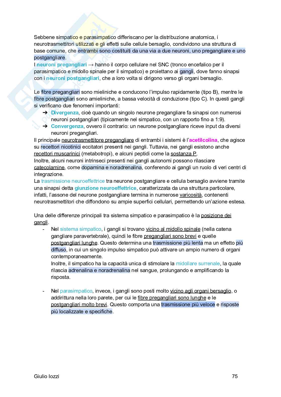 Fisiologia generale Pag. 76