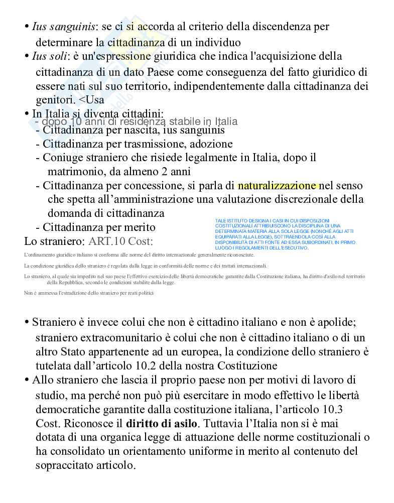 Riassunto esame Diritto Costituzionale, Prof. Zanoni Andrea, libro consigliato Corso di diritto costituzionale, Augusto Barbera e Carlo Fusaro Pag. 16