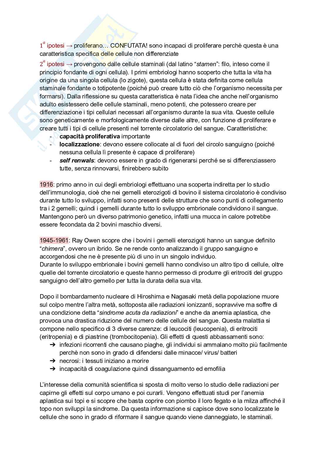 Appunti presi a lezione di Immunologia Pag. 2