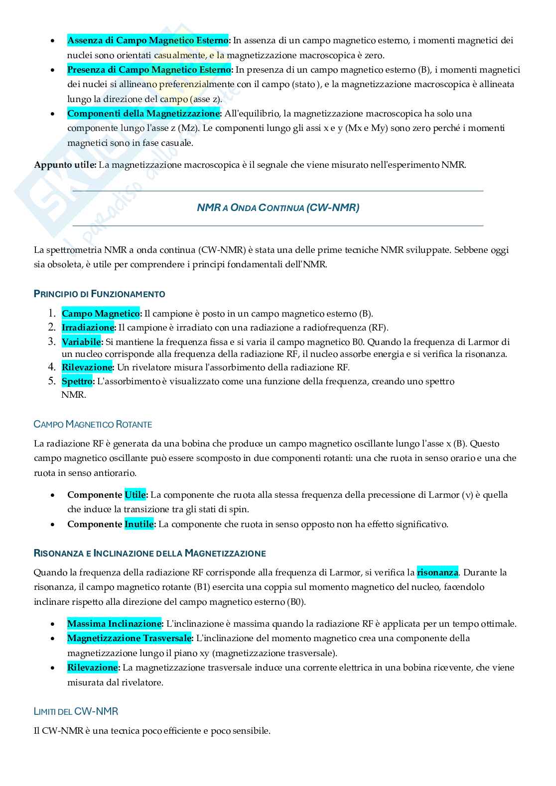 Appunti approfonditi di Analisi organica Pag. 11