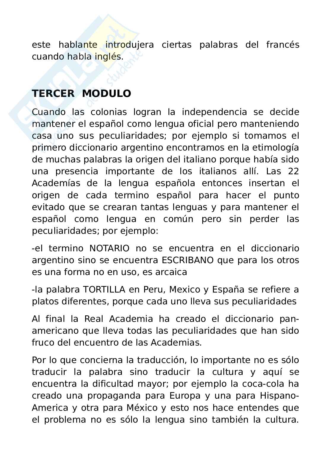 Appunti Lingua spagnola II Pag. 61