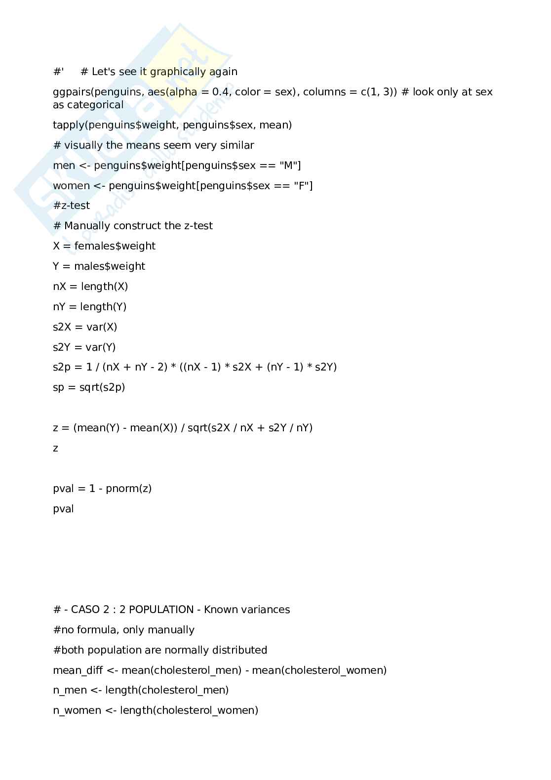 Formulario Parte MAT dell'esame di Business data analytics Pag. 16