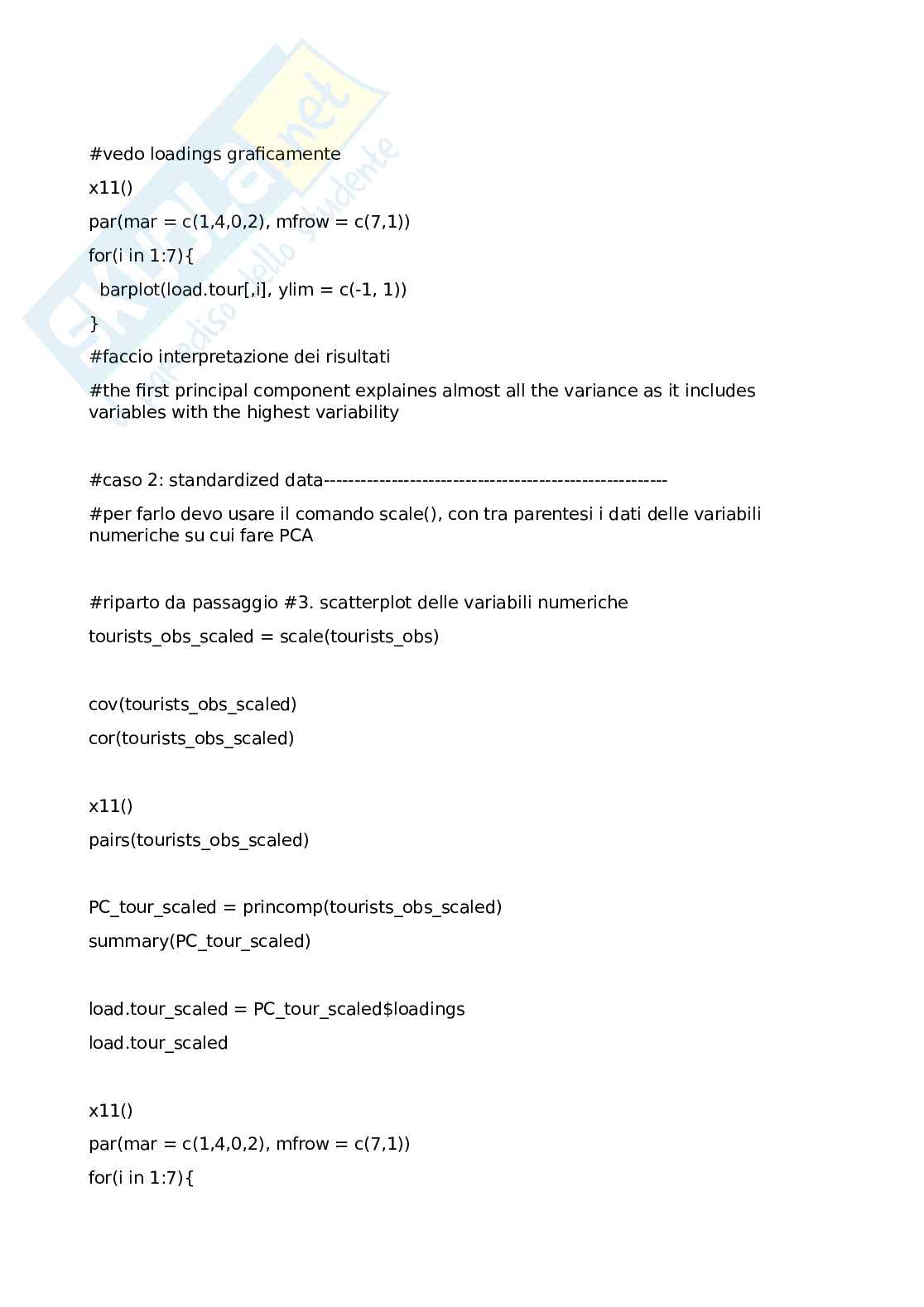 Formulario Parte MAT dell'esame di Business data analytics Pag. 21