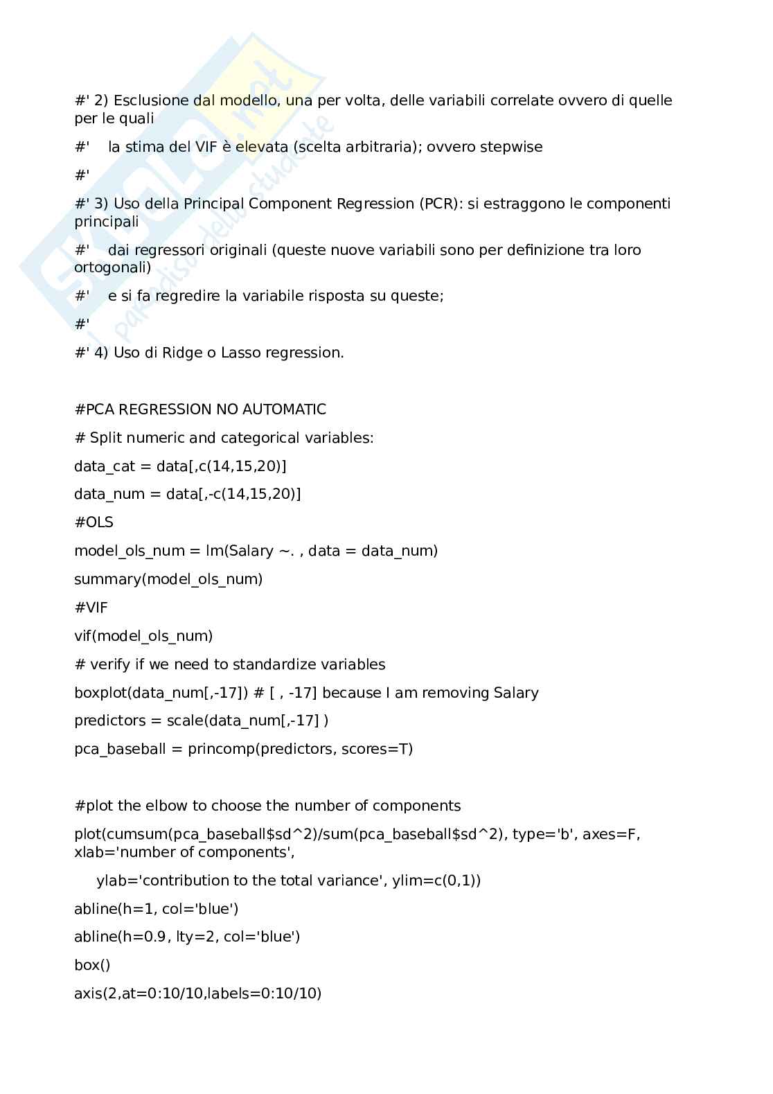 Formulario Parte MAT dell'esame di Business data analytics Pag. 61
