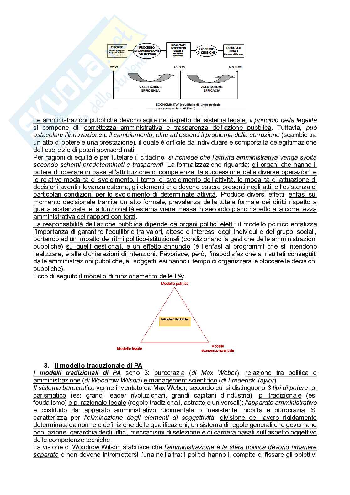 Appunti di Management e sistemi contabili delle aziende pubbliche Pag. 2
