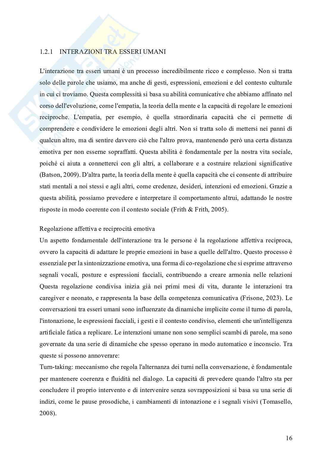 Chatbot e Adolescenza Pag. 16