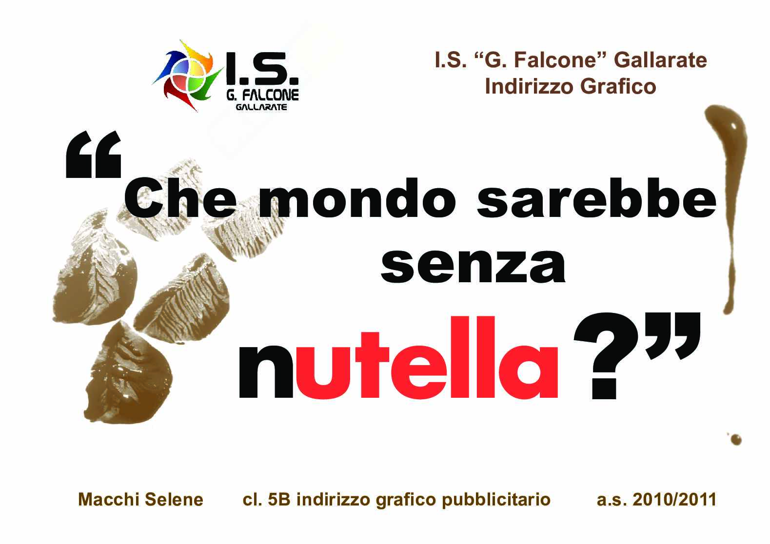 Che mondo sarebbe senza Nutella? Pag. 1