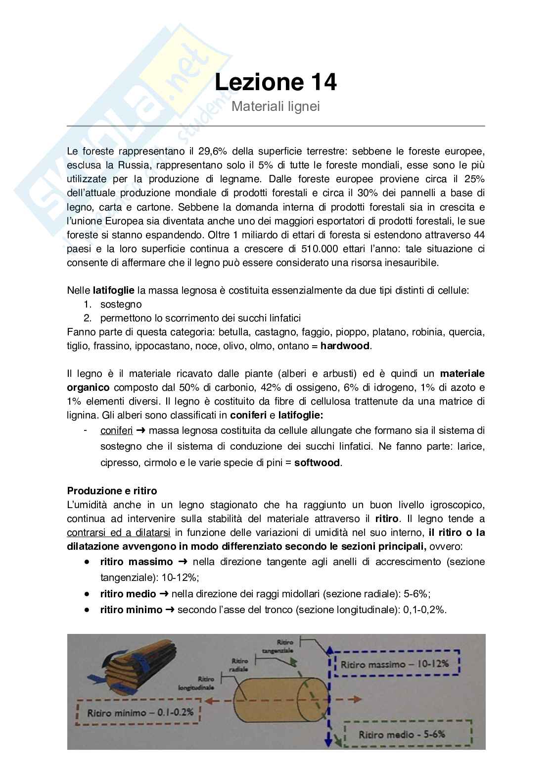 Materiali lignei Pag. 1