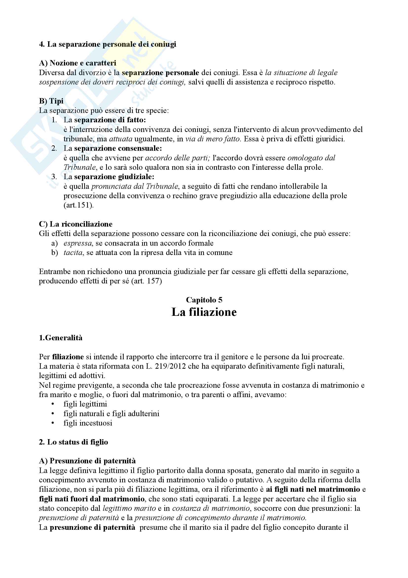Appunti Diritto Privato, prof. Confortini, libro consigliato dal professore Manuale di Diritto Privato, Torrente Pag. 21