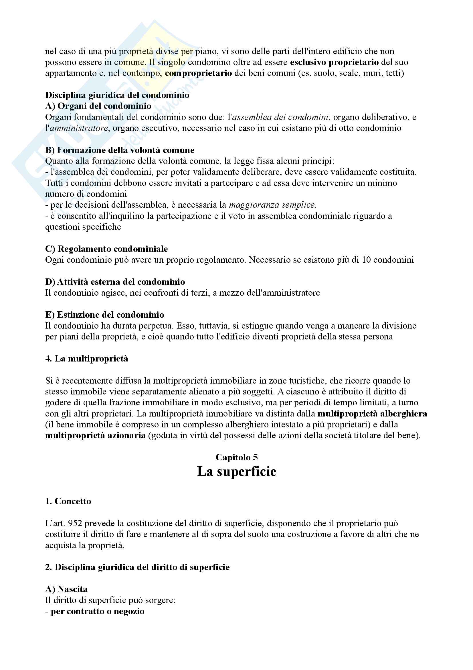 Appunti Diritto Privato, prof. Confortini, libro consigliato dal professore Manuale di Diritto Privato, Torrente Pag. 56