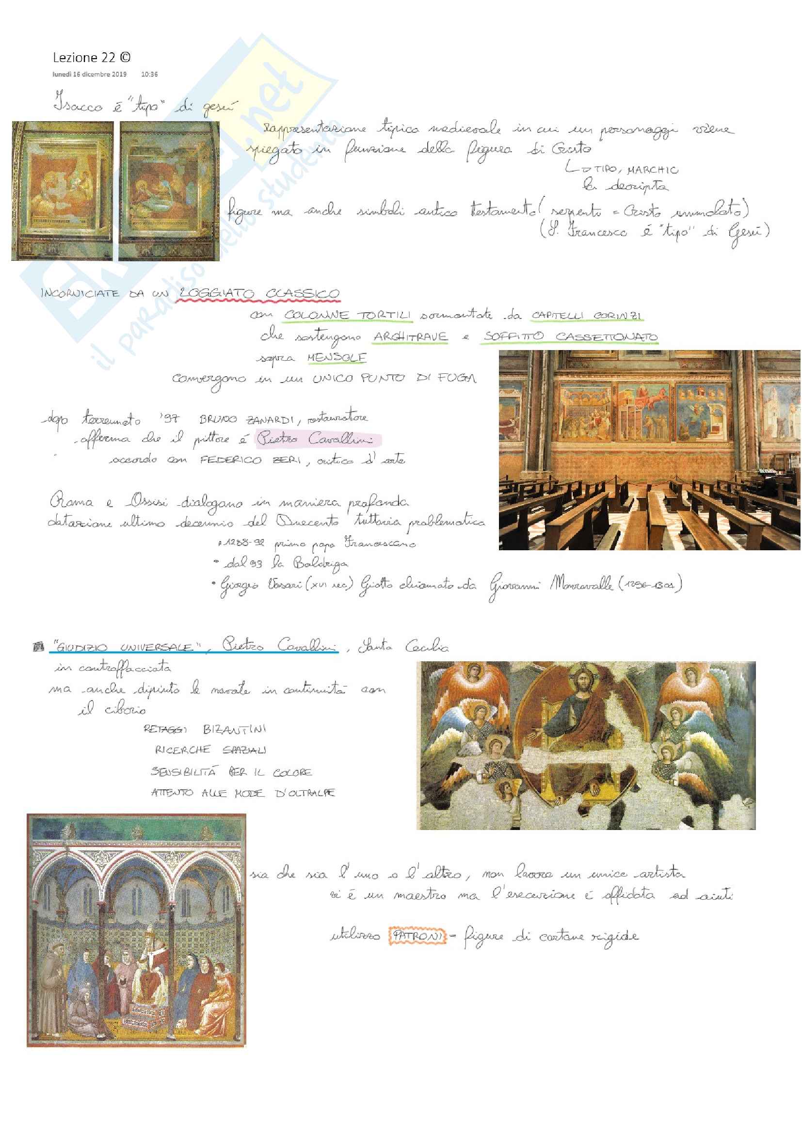 Storia dell'arte medievale - Il dittico di Isacco + Cappella degli Scrovegni Pag. 1