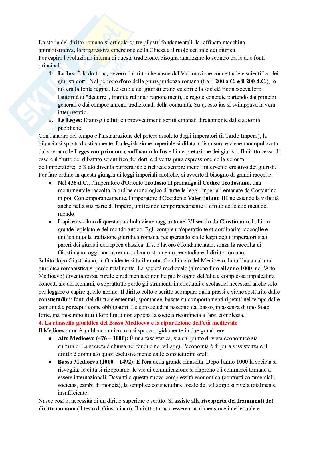 Esame Storia del diritto europeo Pag. 2