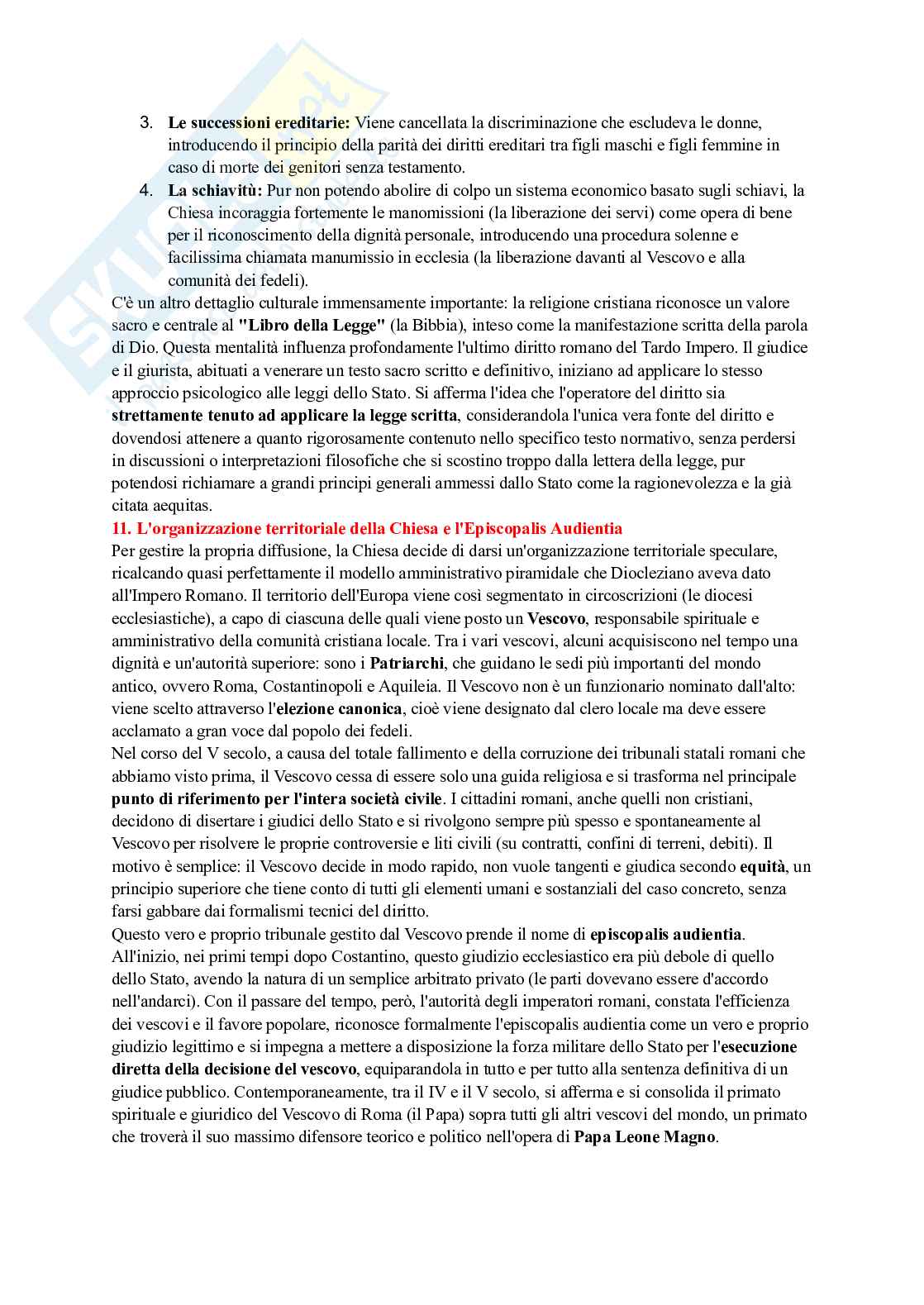 Esame Storia del diritto europeo Pag. 6