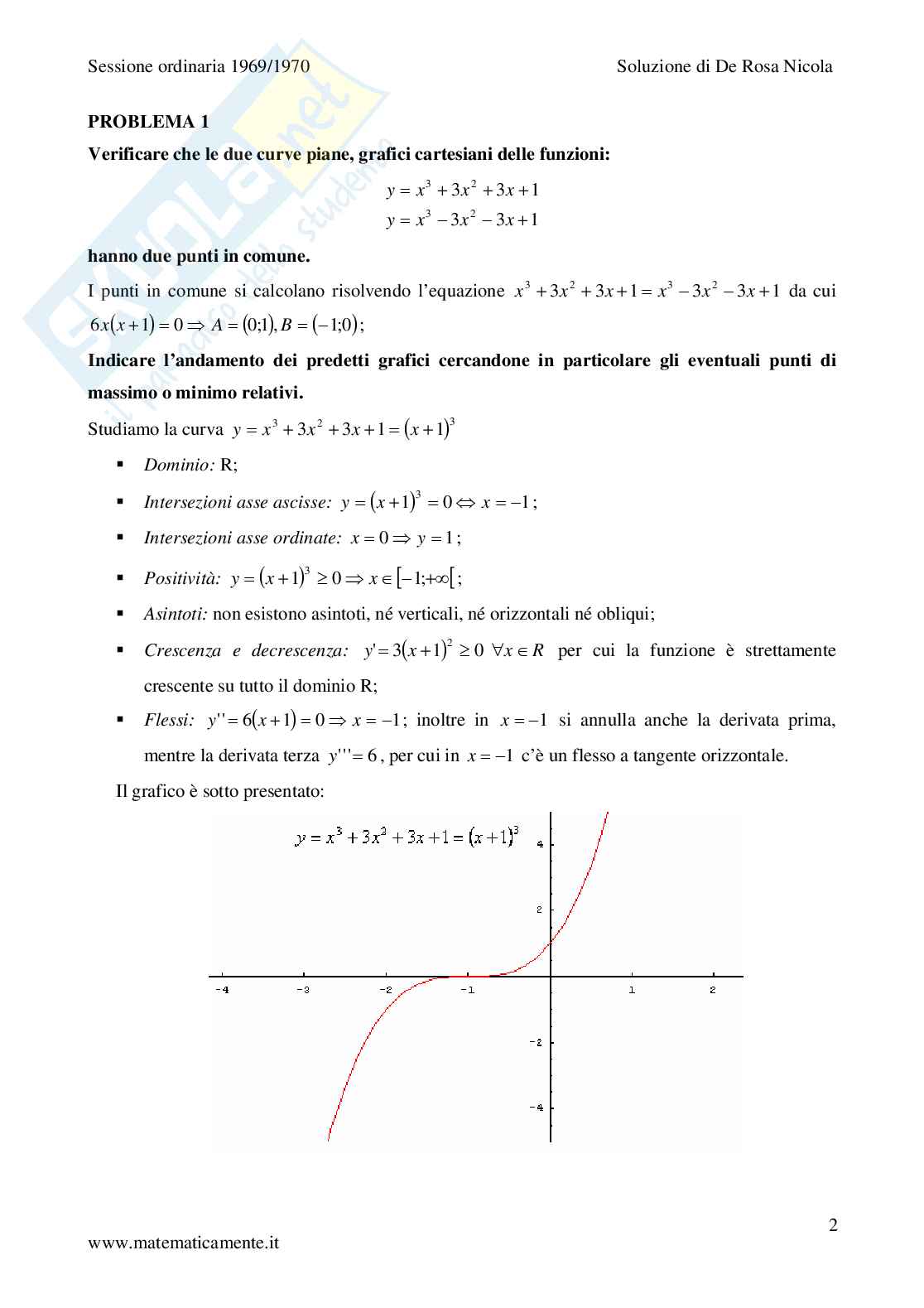 1970 - Liceo scientifico, sessione ordinaria e supplementare Pag. 2