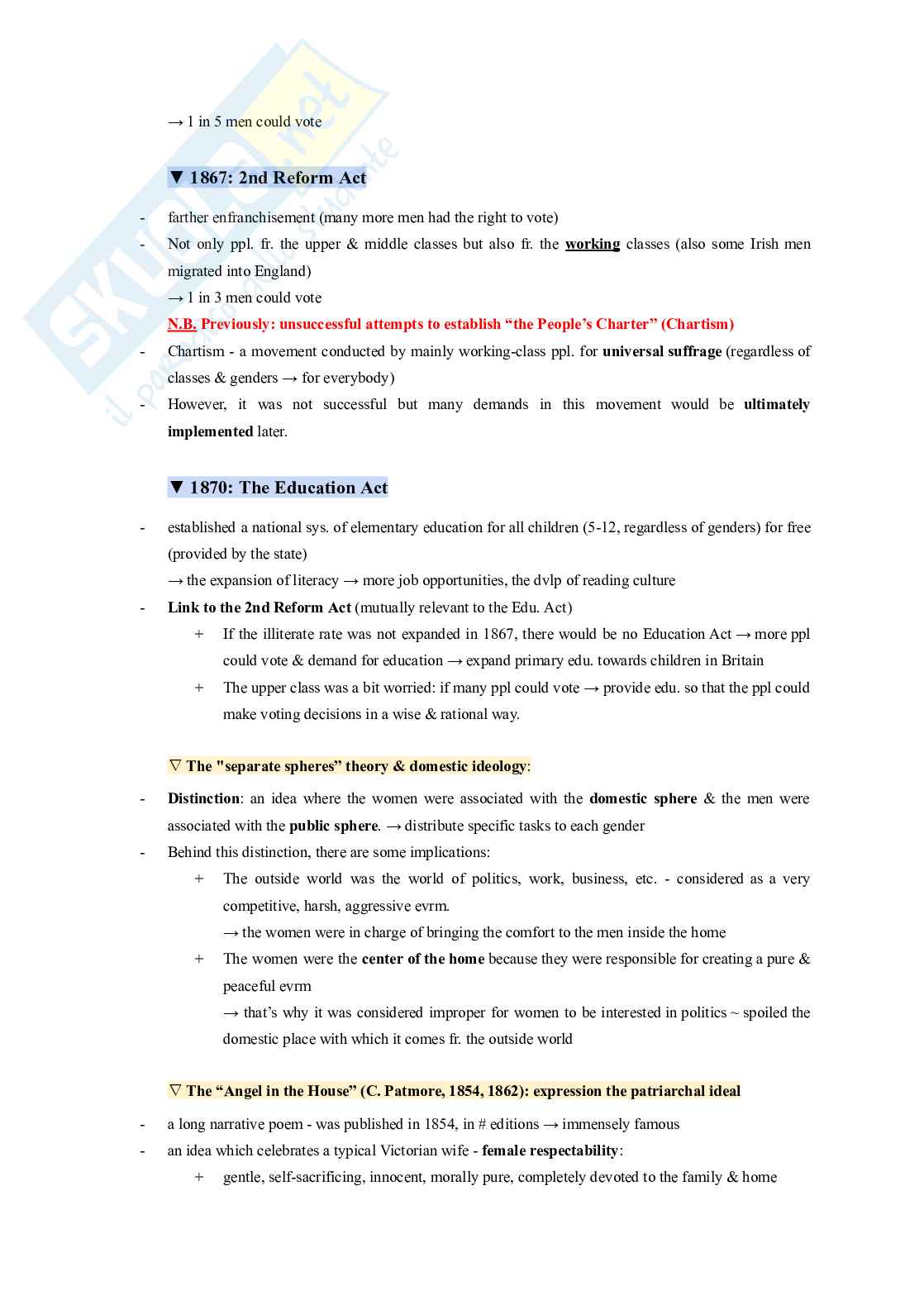 English Culture & Literature (1) - 2025/2026 Pag. 6