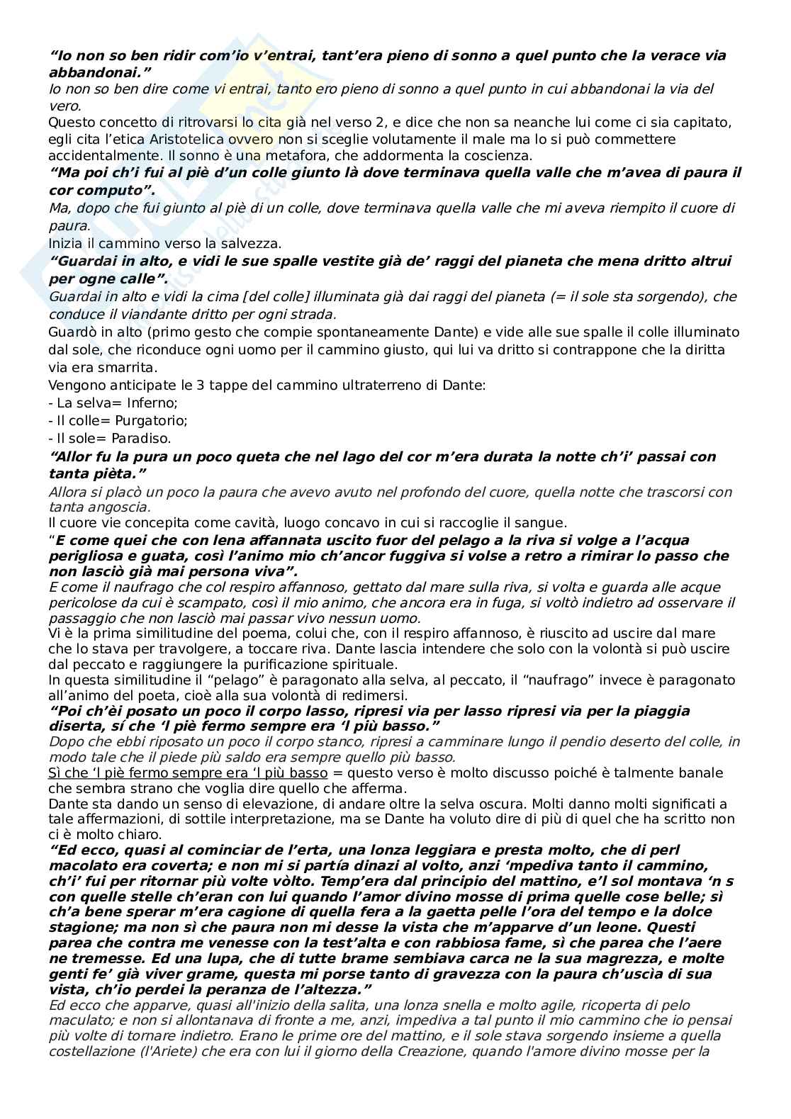 Appunti Letteratura Italiana Pag. 2