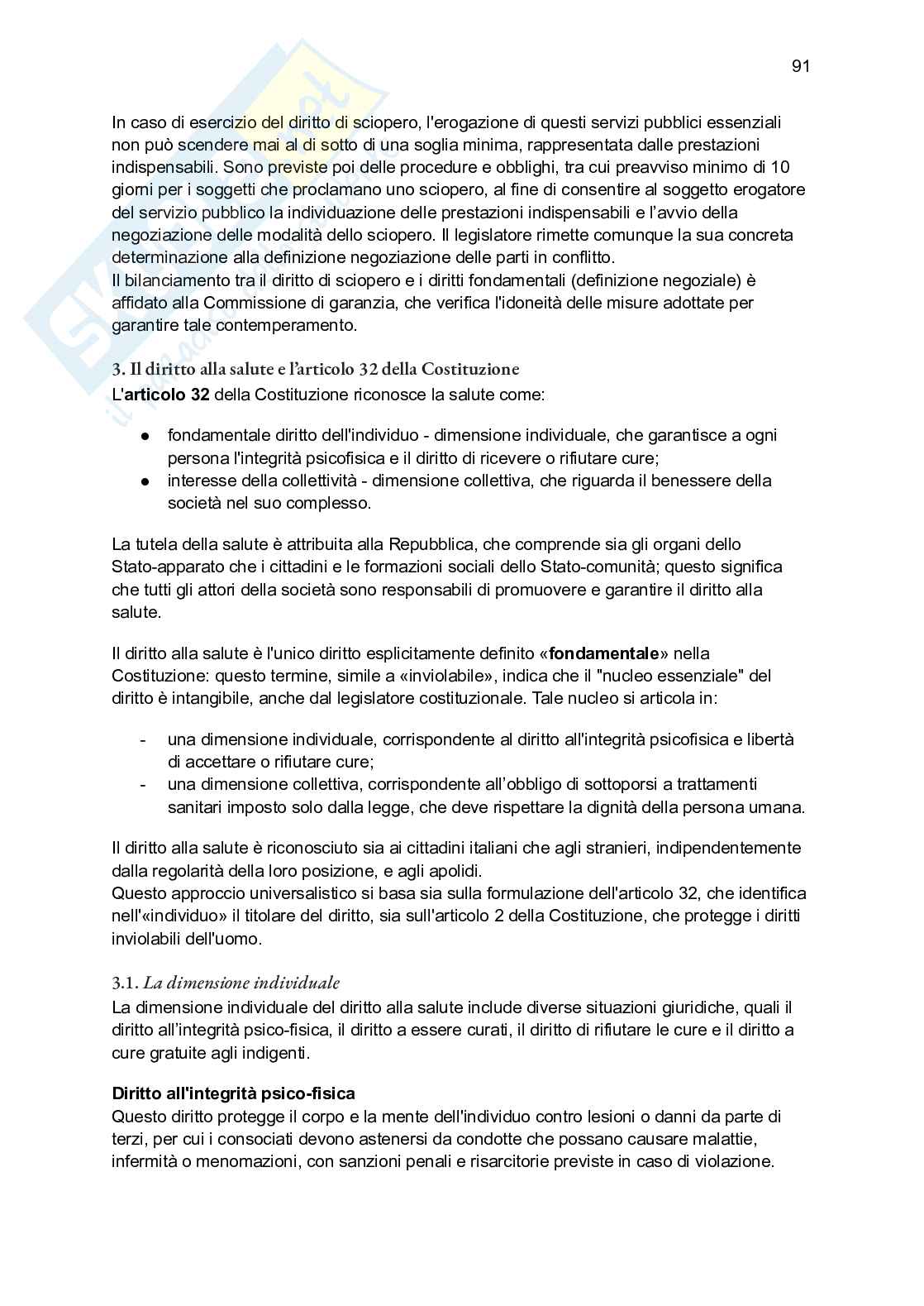 Riassunto esame Diritto costituzionale, Prof. Bascherini Gianluca, libro consigliato Lineamenti di diritto costituzionale , Zagrebelsky Pag. 91