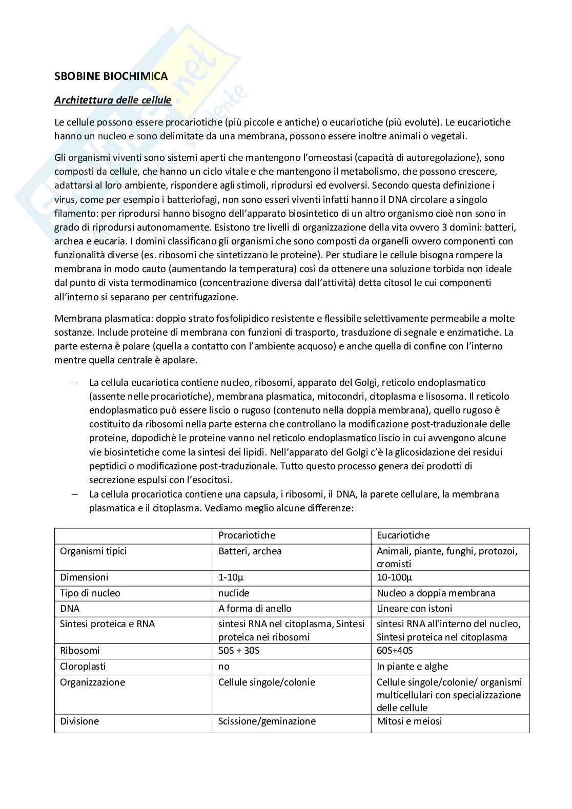 Biochimica Pag. 1