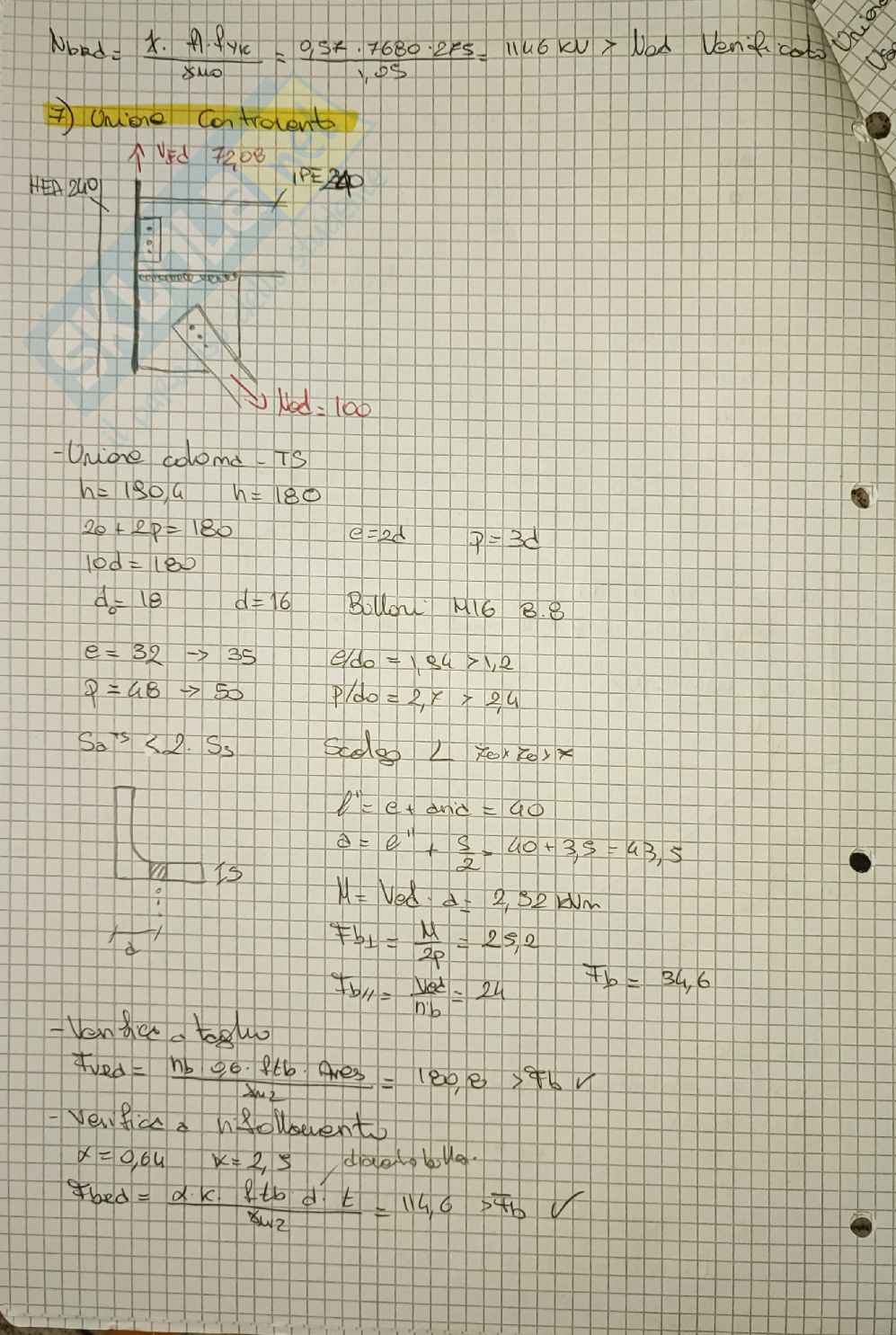 Esercitazione di Tecnica delle costruzioni Pag. 6