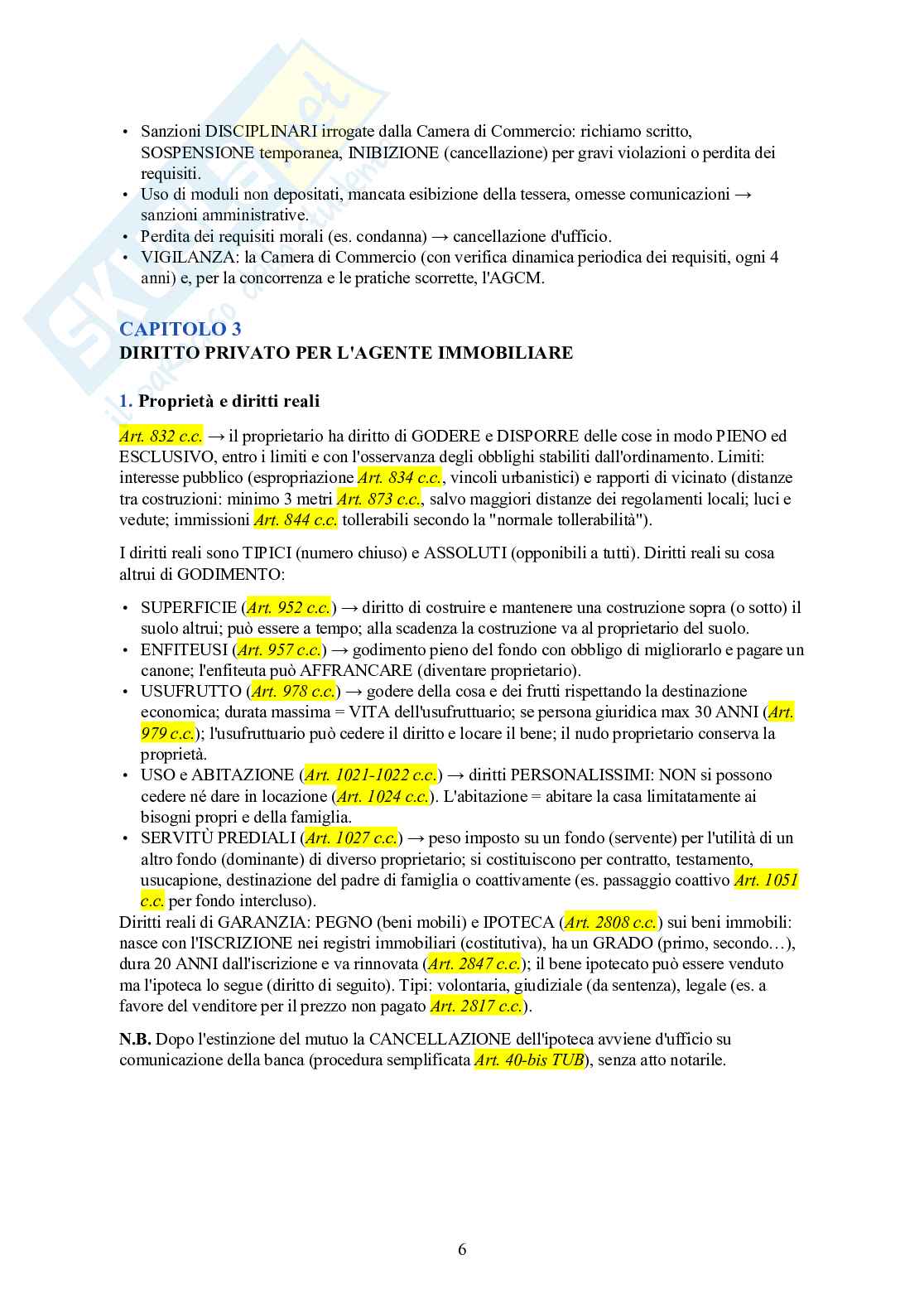 Esame Agente Immobiliare – teoria essenziale + 120 quiz spiegati Pag. 6