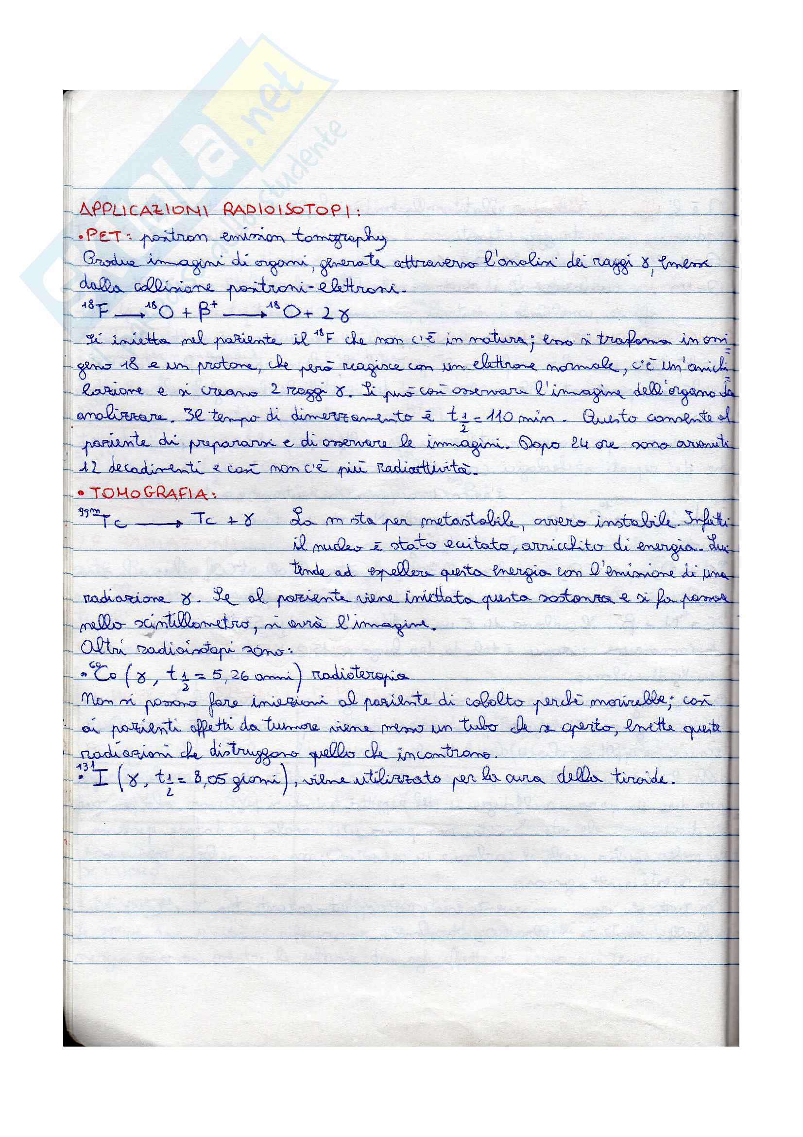 La radioattività Pag. 6