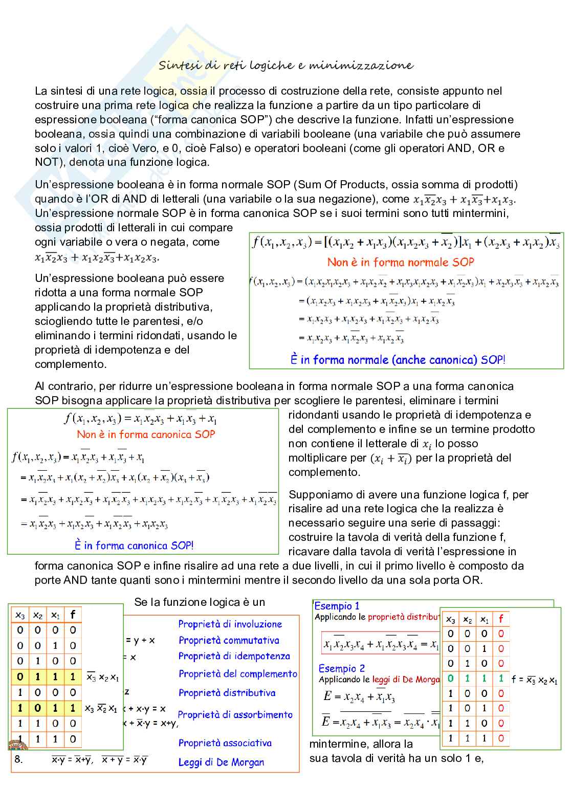 Appunti esame Architettura degli elaboratori (1 anno) Pag. 16