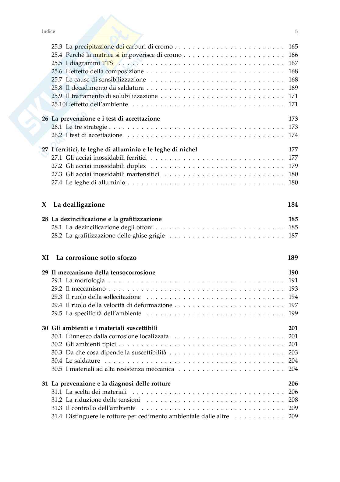 Appunti Corrosione e protezione dei materiali Pag. 6