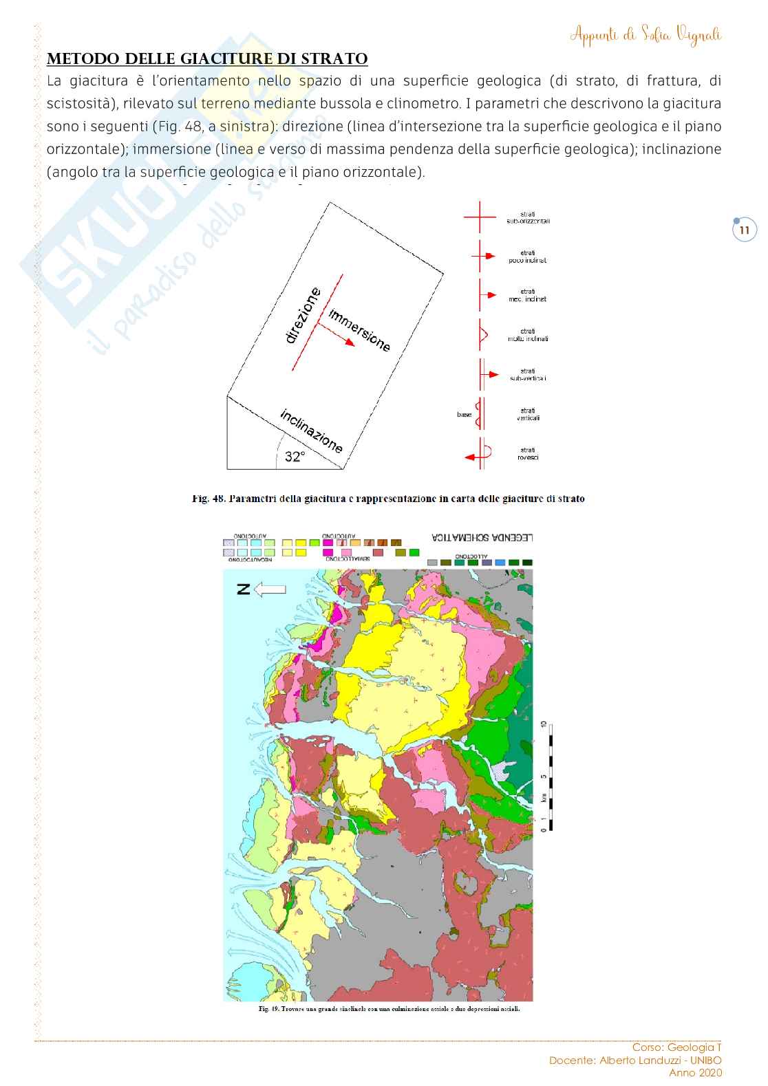 Geologia T - Modulo carte geologiche Pag. 11