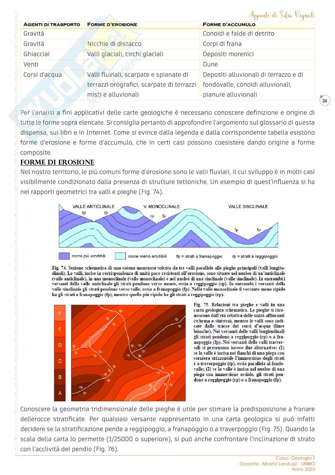 Geologia T - Modulo carte geologiche Pag. 26