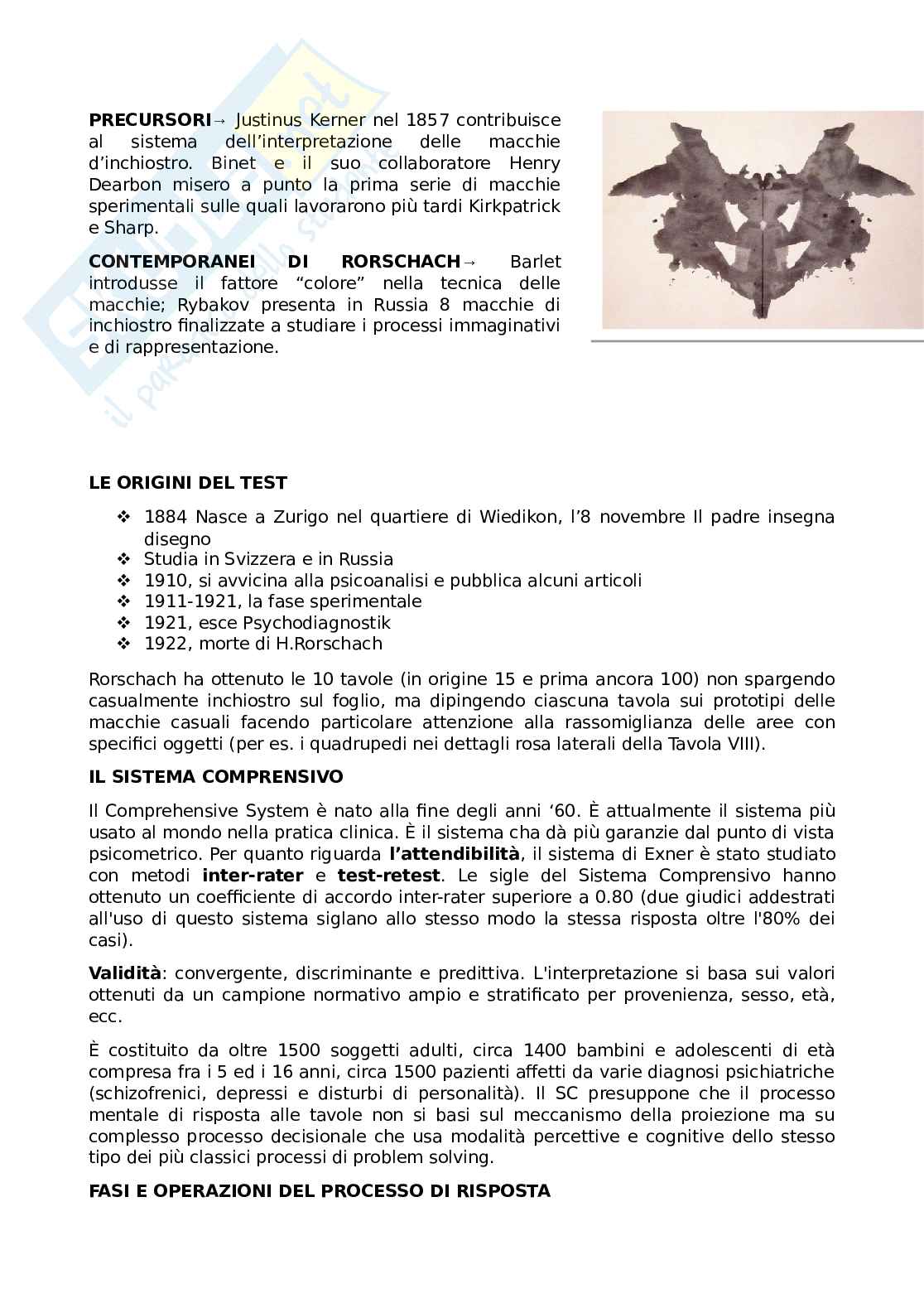 Metodi d'indagine in psicologia clinica - Appunti lezioni Pag. 6