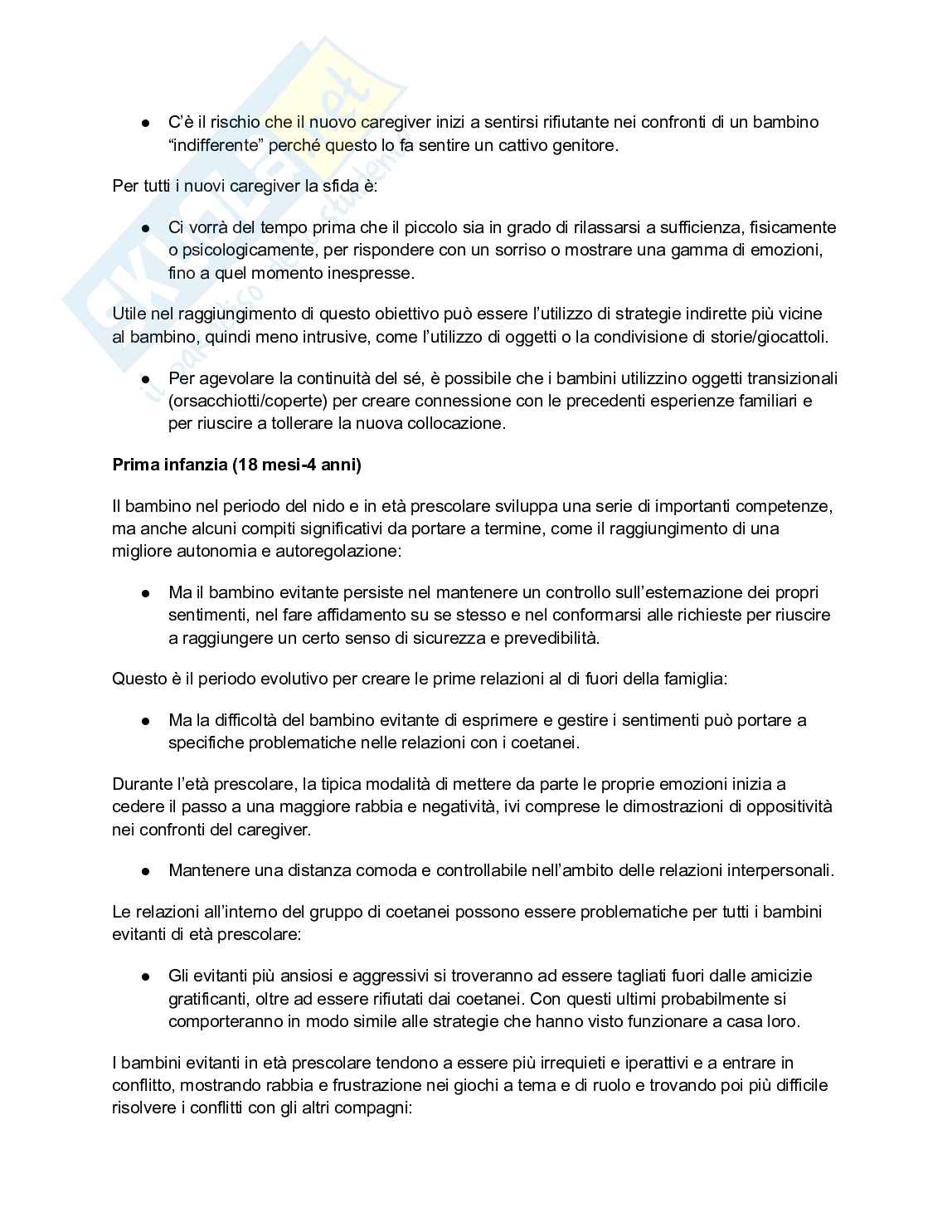 Appunti Processi di intervento e tutela dell'infanzia e dell'adolescenza Pag. 16