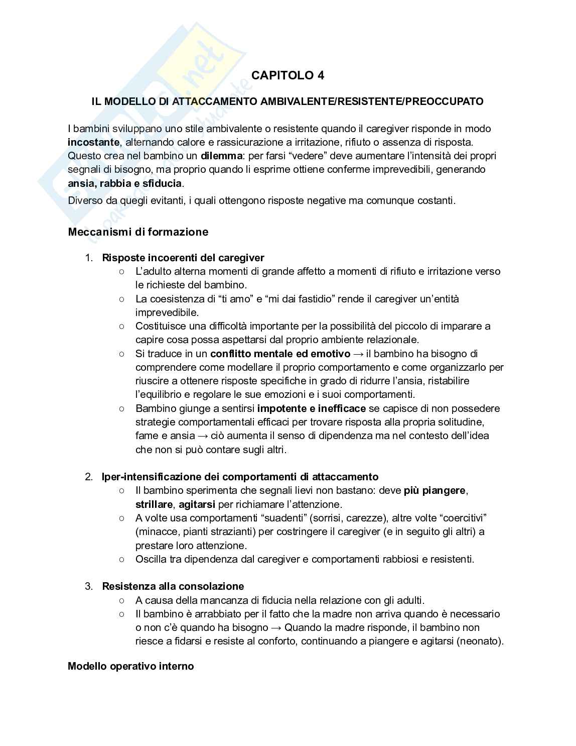 Appunti Processi di intervento e tutela dell'infanzia e dell'adolescenza Pag. 21
