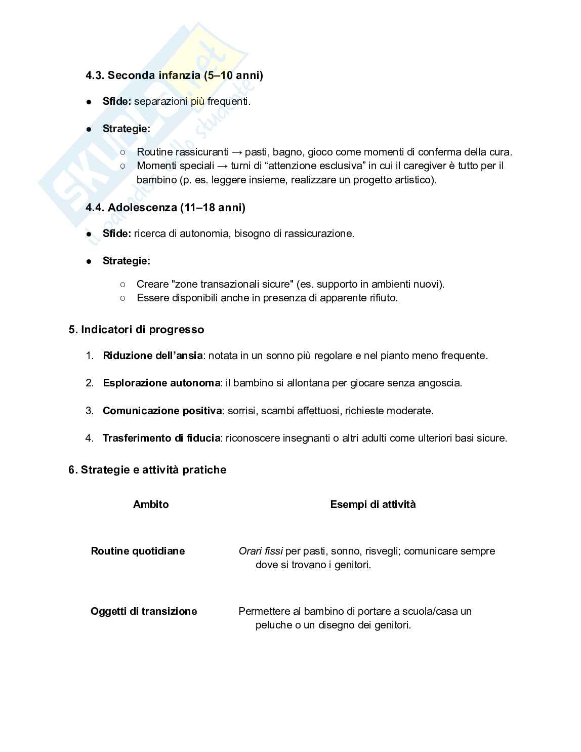 Appunti Processi di intervento e tutela dell'infanzia e dell'adolescenza Pag. 36