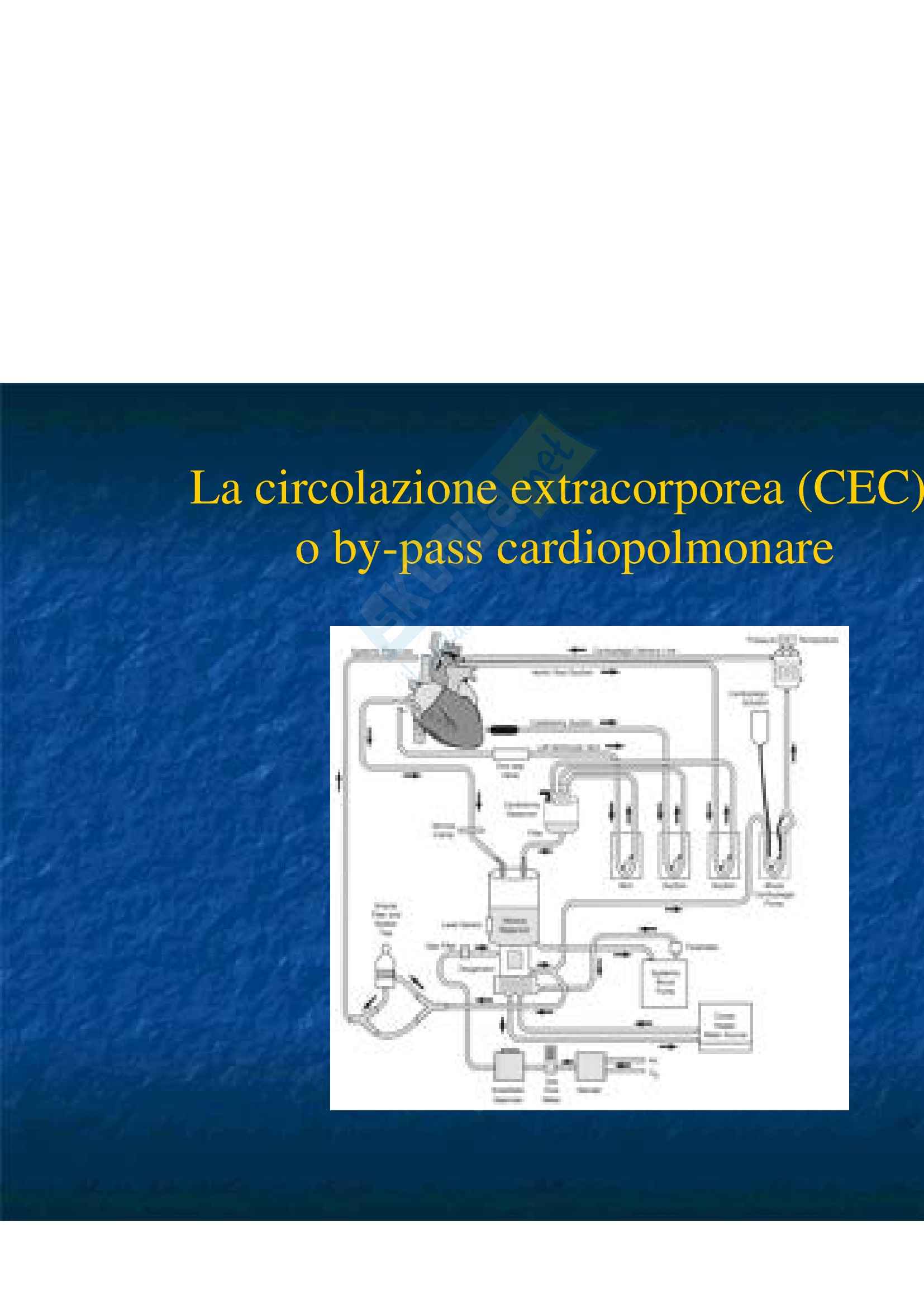 Cardiologia - circolazione extracorporea Pag. 11