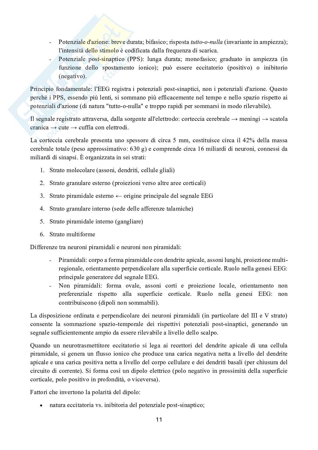 Appunti esame Psicofisiologia sperimentale Pag. 11