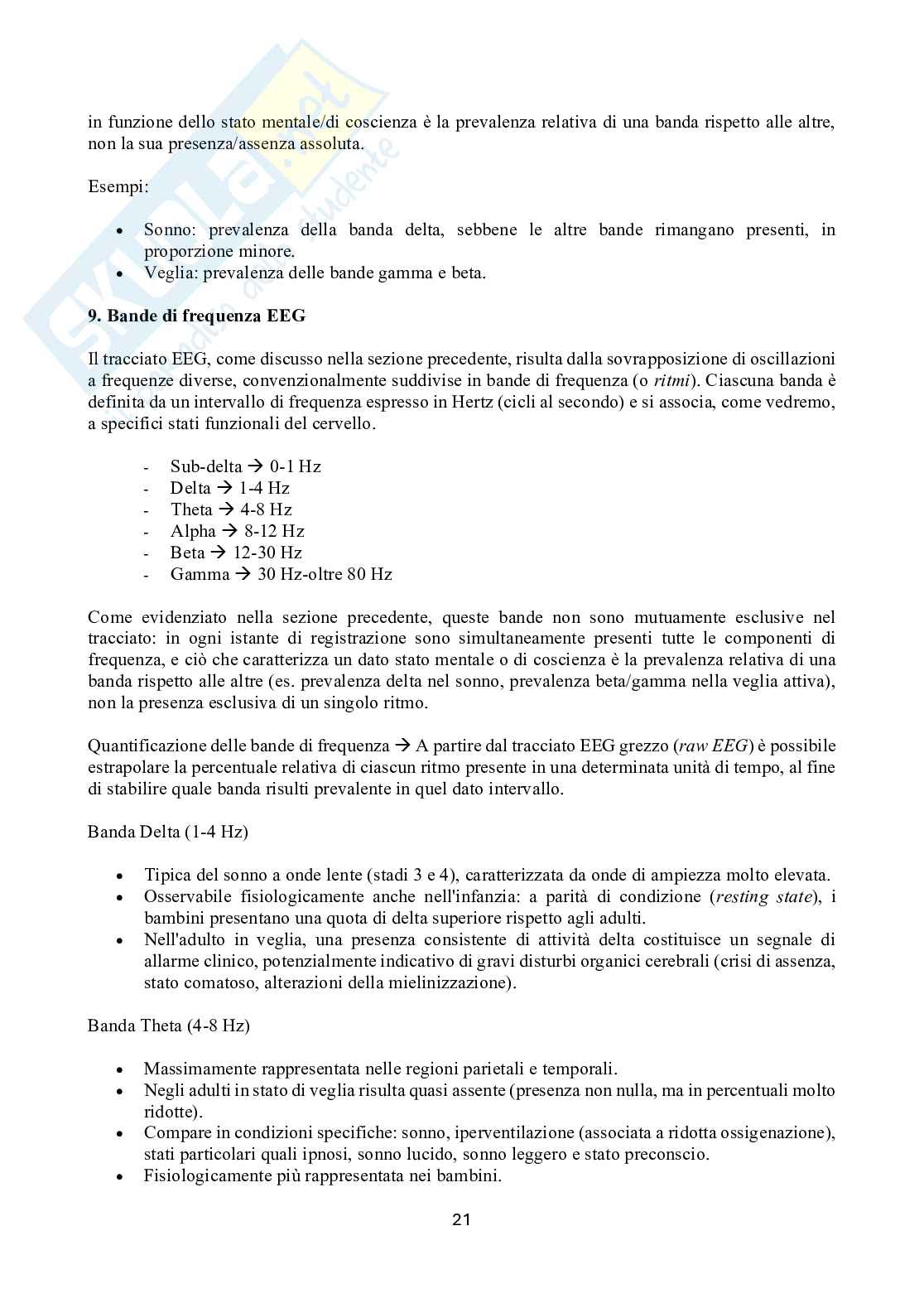 Appunti esame Psicofisiologia sperimentale Pag. 21