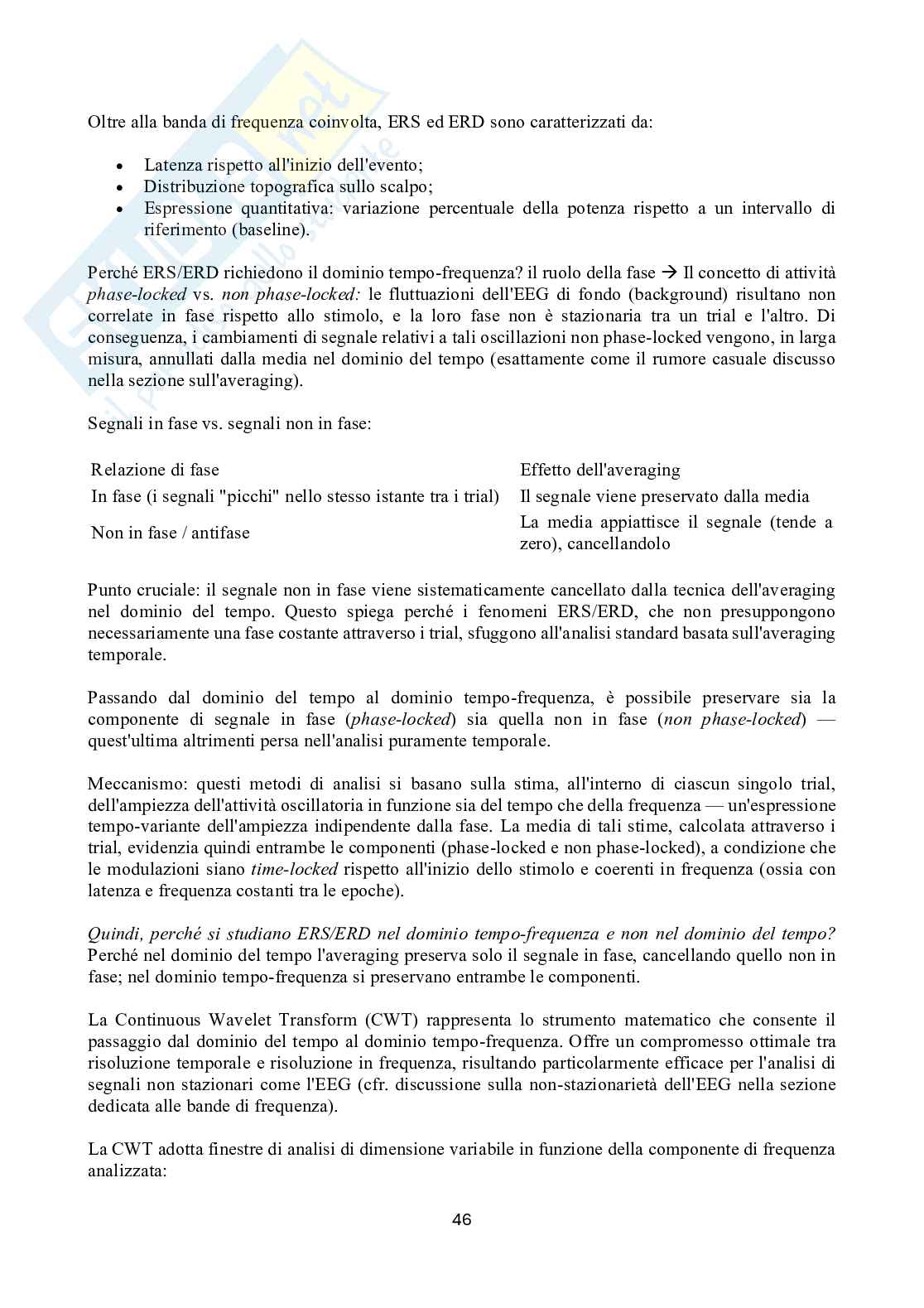 Appunti esame Psicofisiologia sperimentale Pag. 46