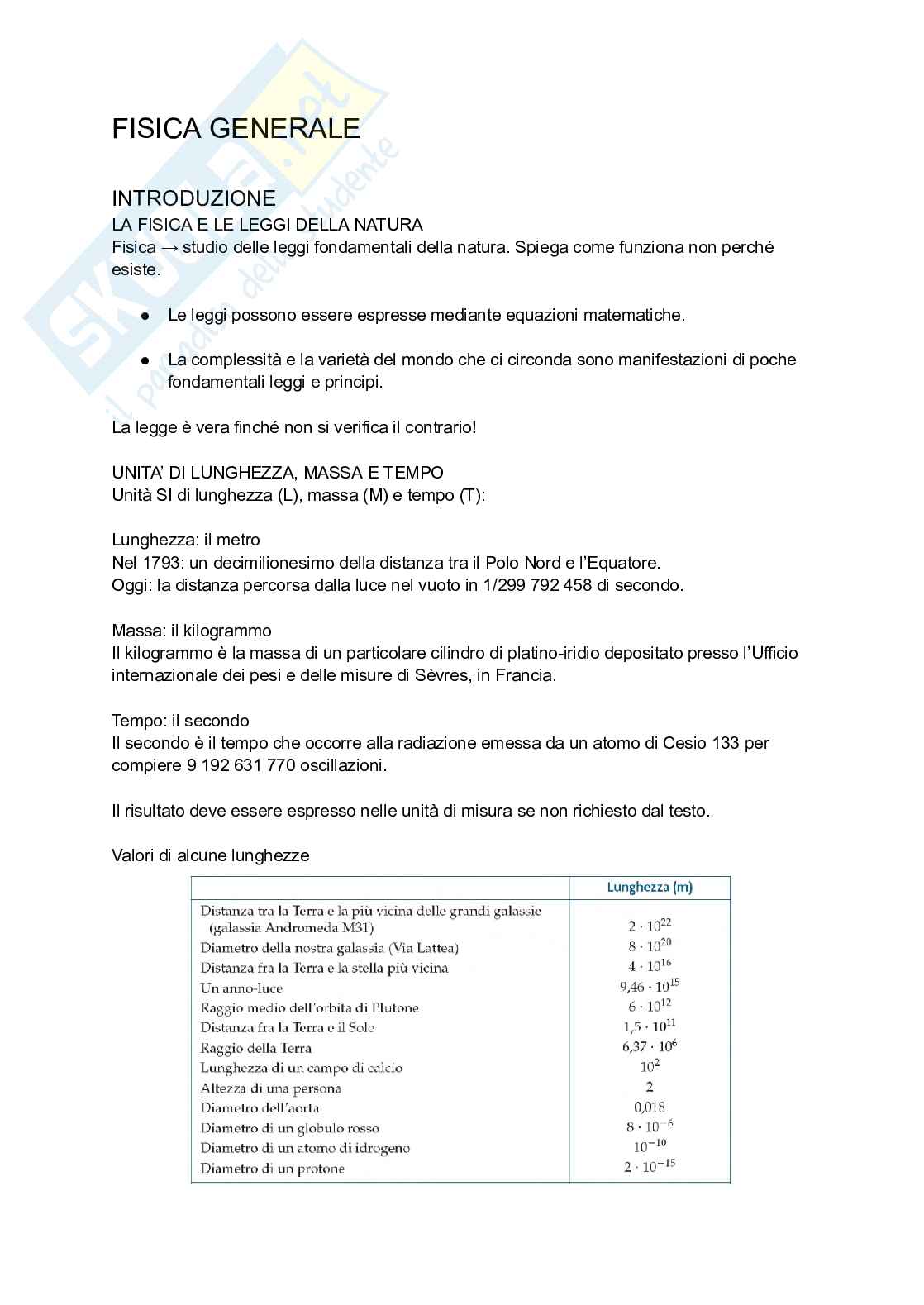 Appunti di Fisica generale Pag. 2