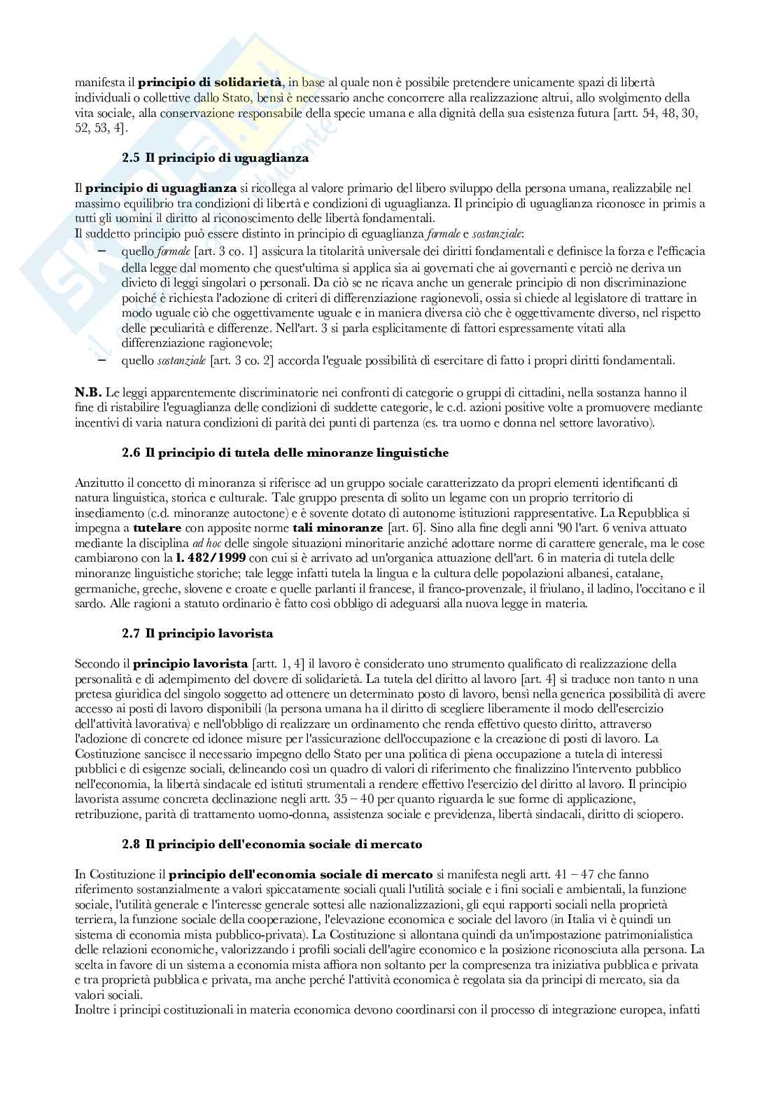 Riassunto esame Diritto costituzionale, Prof. Mezzetti Luca, libro consigliato Diritto costituzionale, Mezzetti Pag. 11