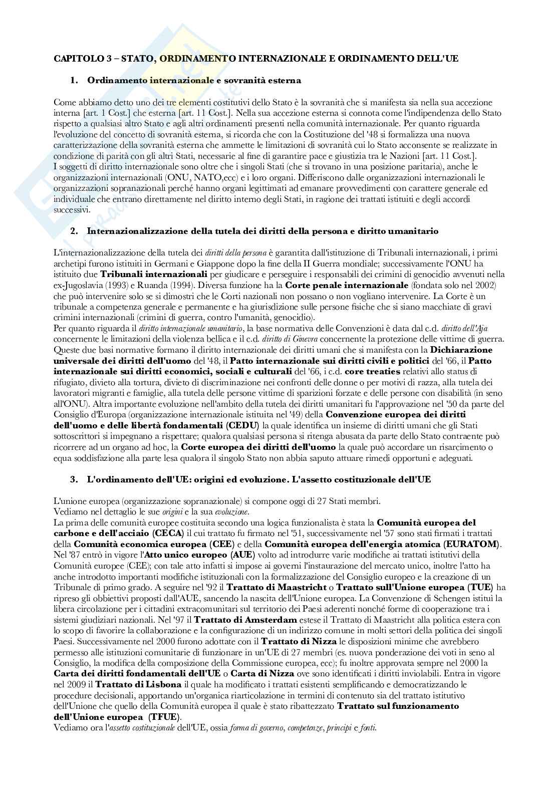 Riassunto esame Diritto costituzionale, Prof. Mezzetti Luca, libro consigliato Diritto costituzionale, Mezzetti Pag. 6