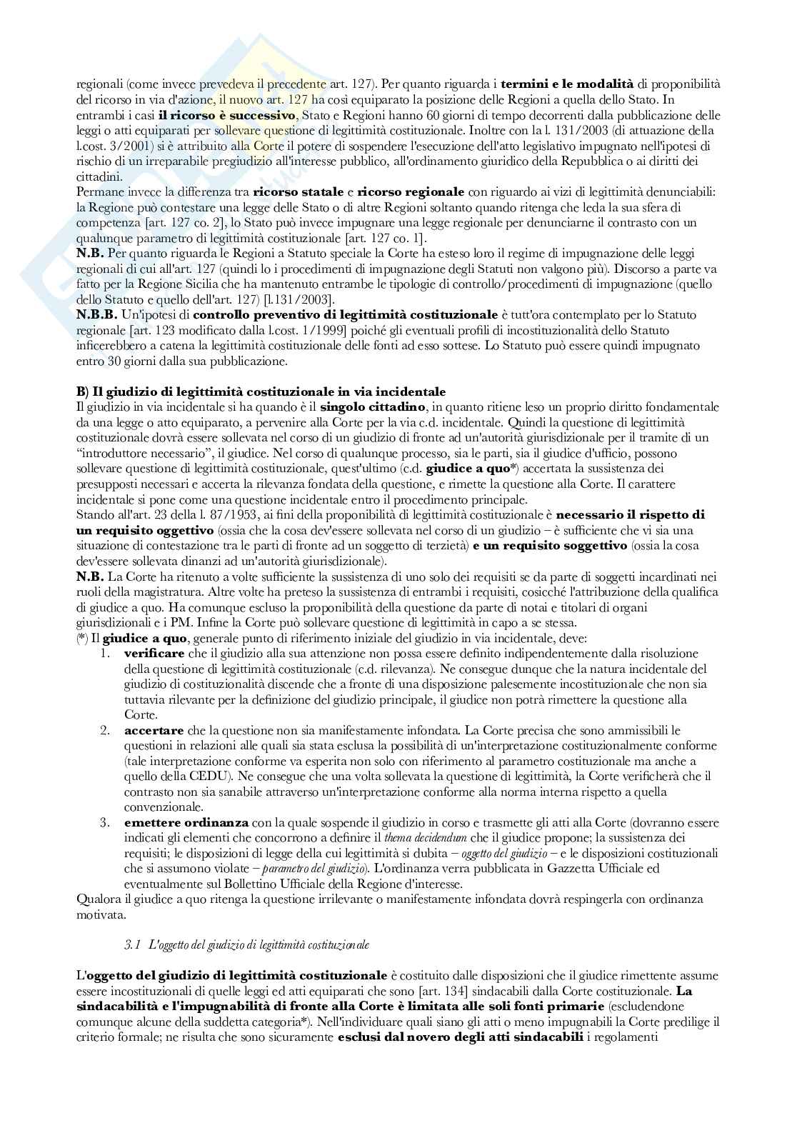 Riassunto esame Diritto costituzionale, Prof. Mezzetti Luca, libro consigliato Diritto costituzionale, Mezzetti Pag. 76
