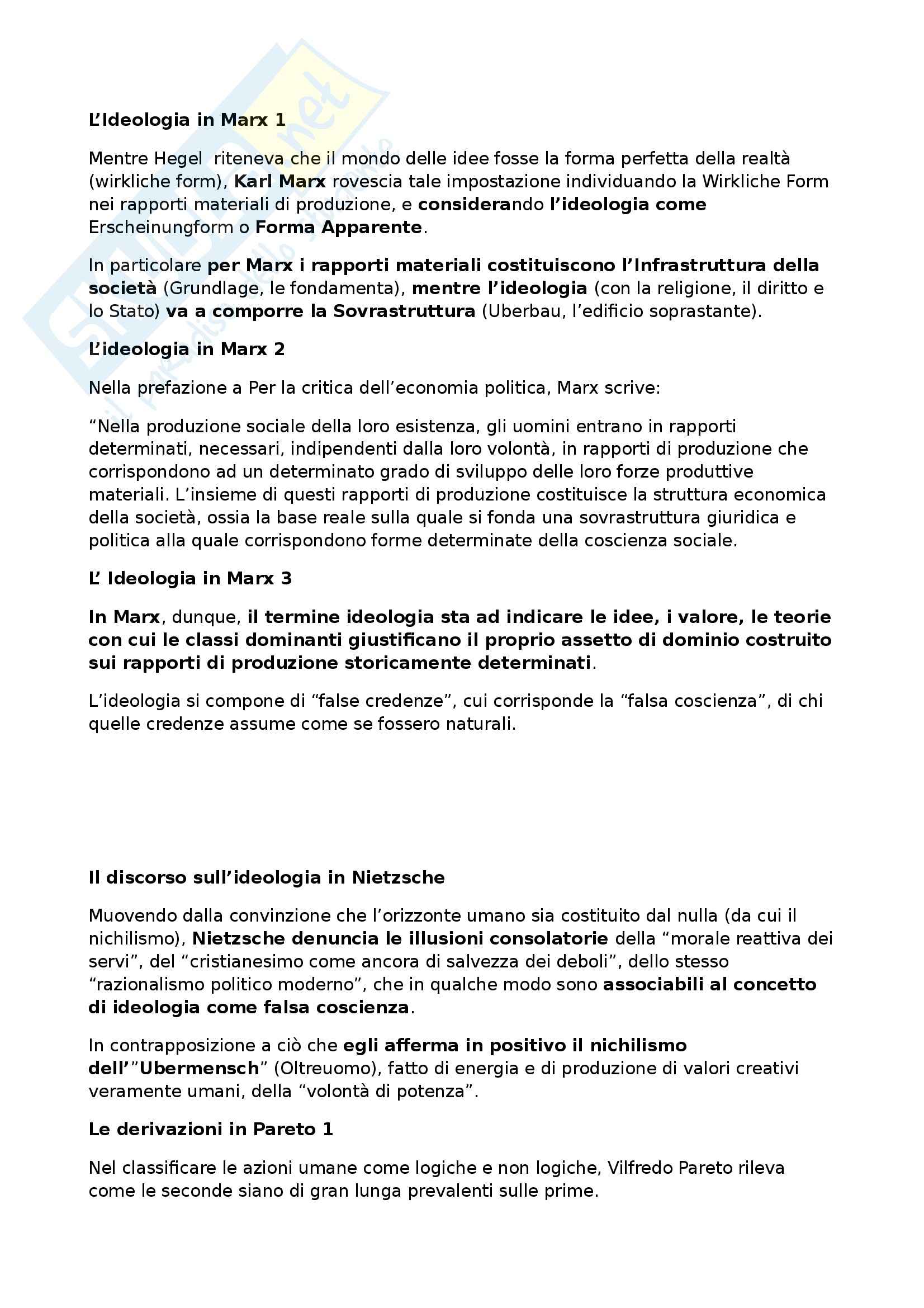 Riassunto esame Sociologia dei Fenomeni Politici, prof. Segatori Pag. 36