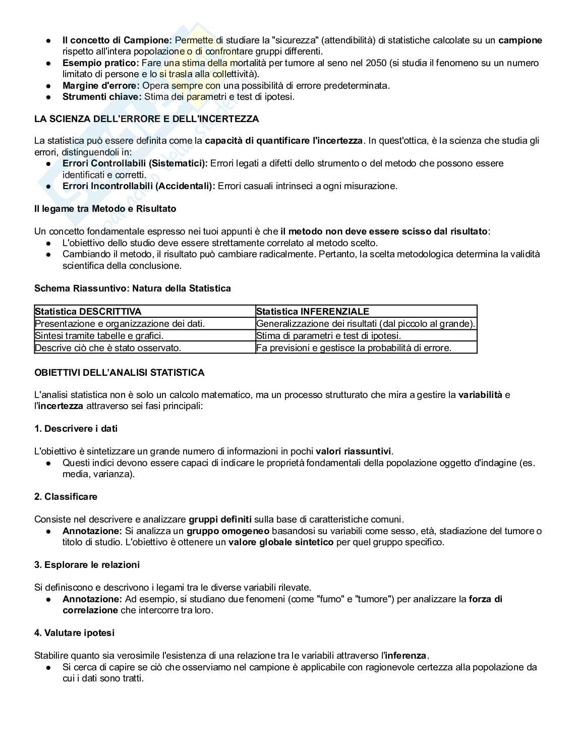 Statistica medica  Pag. 2