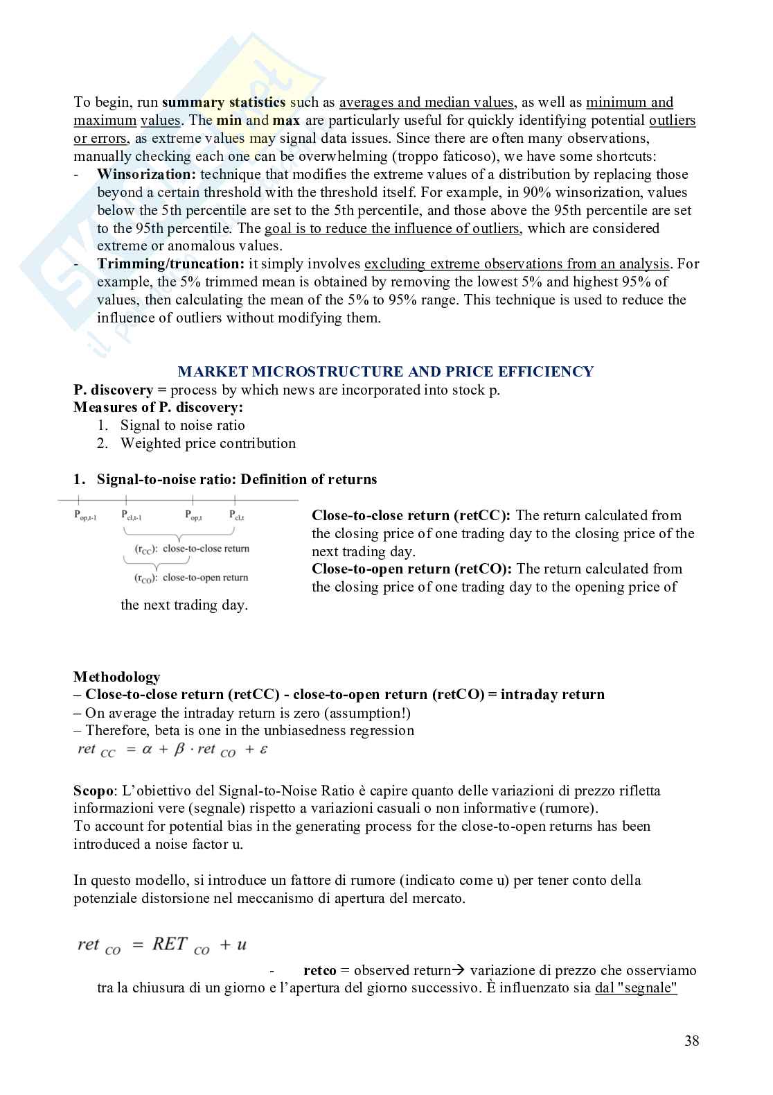 Market Microstructure Pag. 46