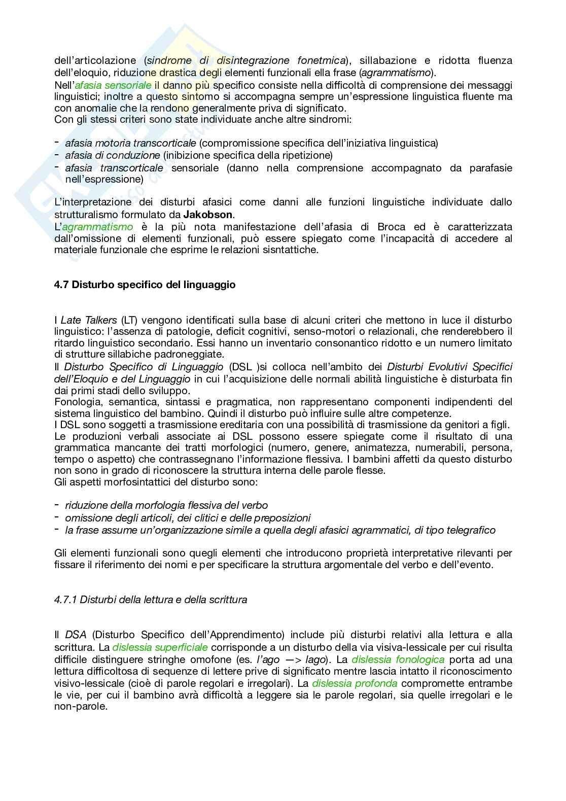 Riassunto esame Linguaggio e comunicazione, Prof. Savoia Leonardo, libro consigliato Linguaggio e comunicazione, Savoia Pag. 11