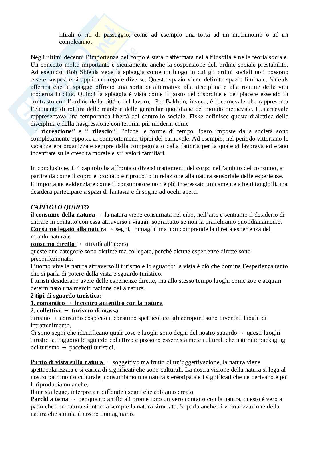 Sociologia dei consumi Pag. 16