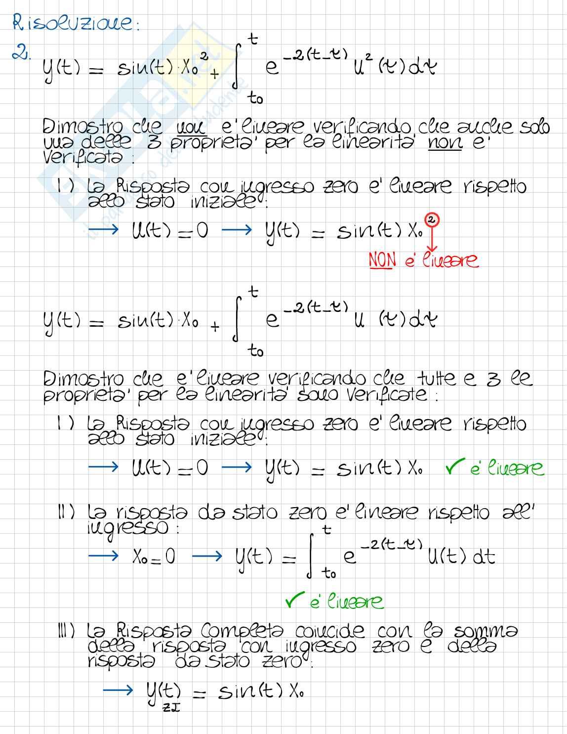 CA-02 - Esercizi di Linearizzazione Pag. 2