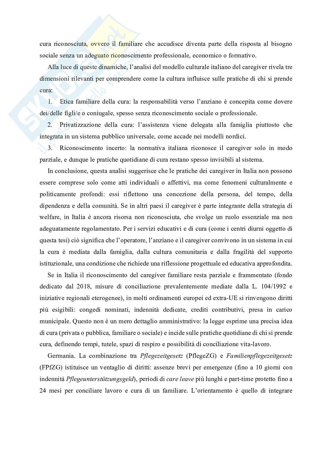 Trame della cura. relazioni, ruoli e narrazioni  nei centri diurni per anziani: uno studio etnografico tra educazione e welfare Pag. 31