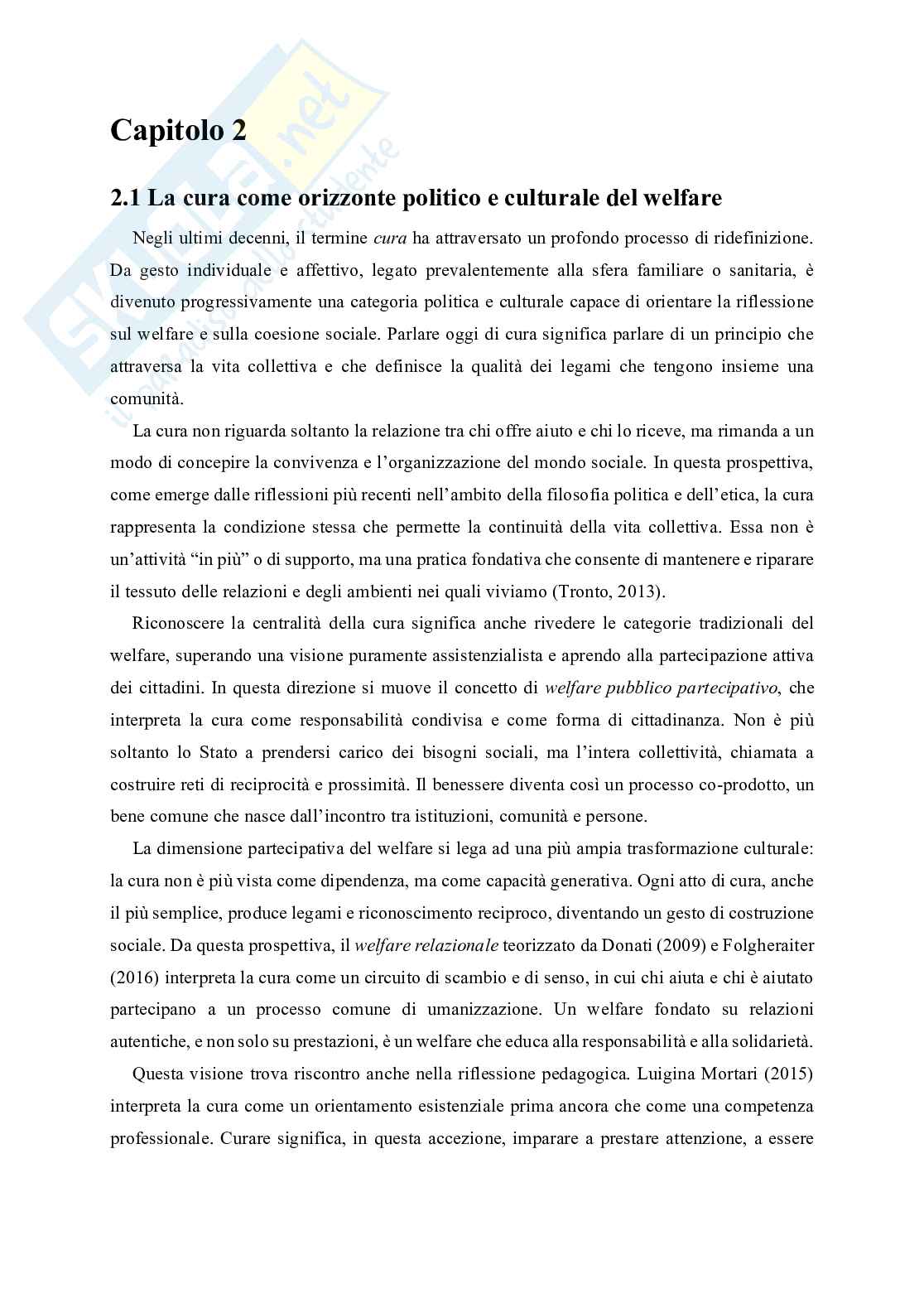Trame della cura. relazioni, ruoli e narrazioni  nei centri diurni per anziani: uno studio etnografico tra educazione e welfare Pag. 36
