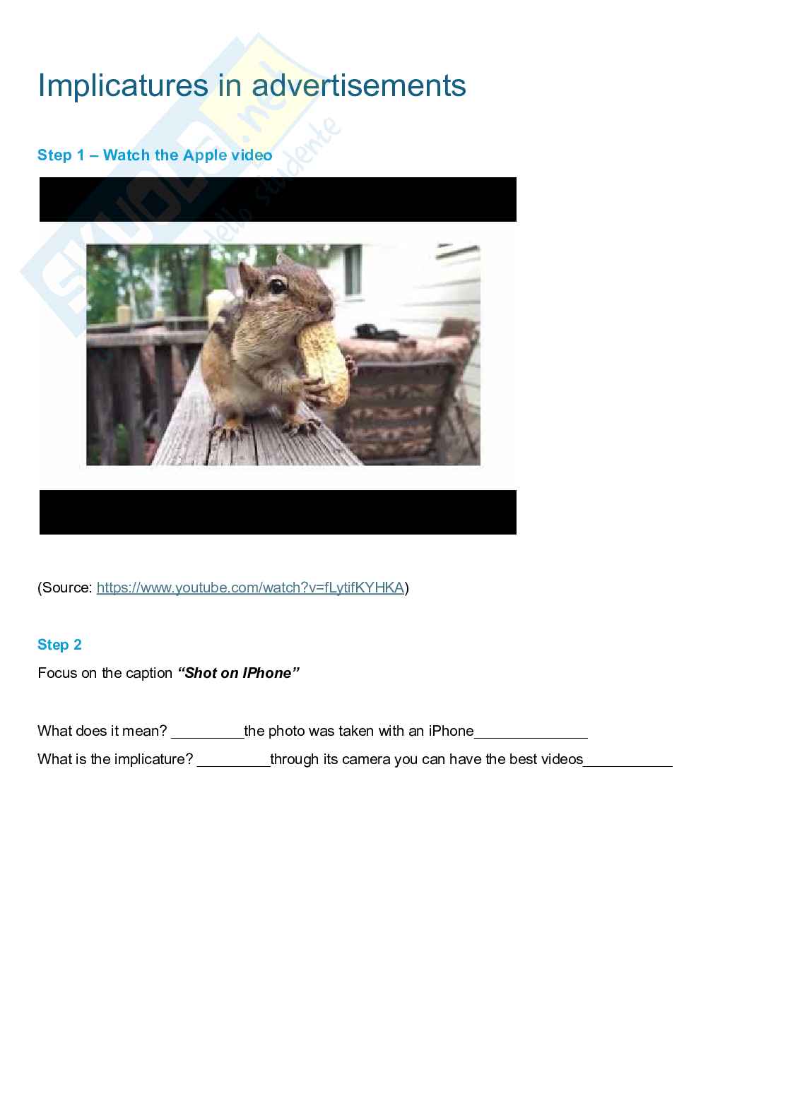 English linguistics for tourism and commerce, Lingua inglese 3 Pag. 26